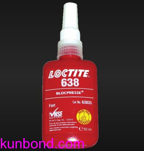 IMPA 812829，Loctite Engineering Adhesives，Retaining Compound，乐泰No.638螺纹锁固胶，250ml