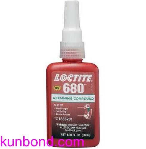 IMPA 812831，Loctite Engineering Adhesives，Retaining Compound，乐泰No.680螺纹锁固胶，50ml