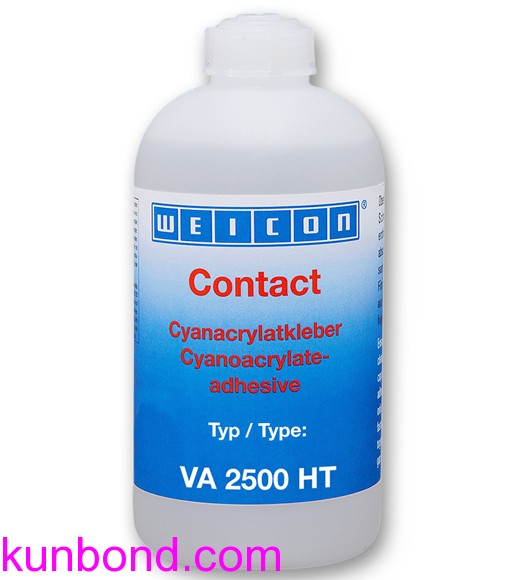 IMPA 815252，WEICON Contact Cyanoacrylate Adhesives，VA 2500 HT高温瞬干胶，500g  