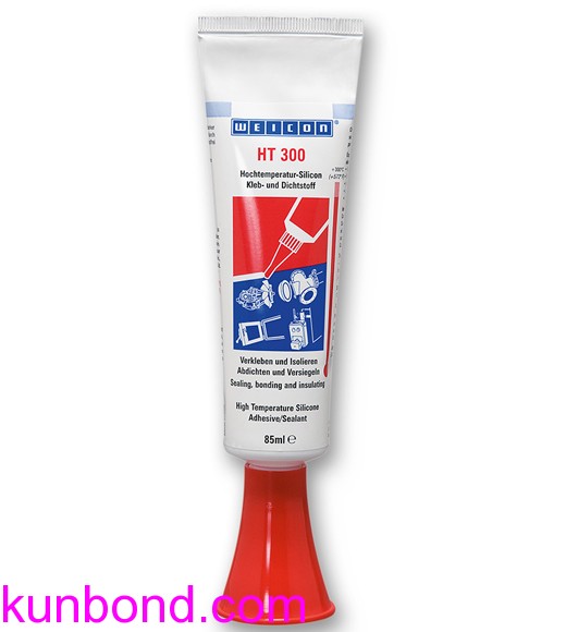 IMAP 815282，WEICON Adhesive and Sealant，HT 300硅密封胶，Red，85ml
